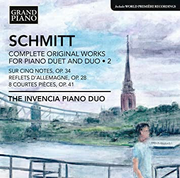Livrenpoche : Schmitt, The Invencia Piano Duo - Complete Original Works for Piano Duet and Duo - 2 - Schmitt, The Invencia Piano Duo - CD
