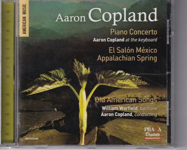 Livrenpoche : Aaron Copland - Piano Concerto (Aaron Copland at the keyboard) / El Salón México / Appalachian Spring / Old American Songs (William Warfield, baritone / Aaron Copland, conducting) - Aaron Copland - CD