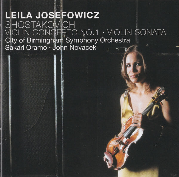 Livrenpoche : Leila Josefowicz, Shostakovich*, City Of Birmingham Symphony Orchestra, Sakari Oramo ? John Novacek - Violin Concerto No. 1 ? Violin Sonata - Shostakovich, Leila Josefowicz, City Of Birmingham Symphony Orchestra, Sakari Oramo ? John Novacek - CD