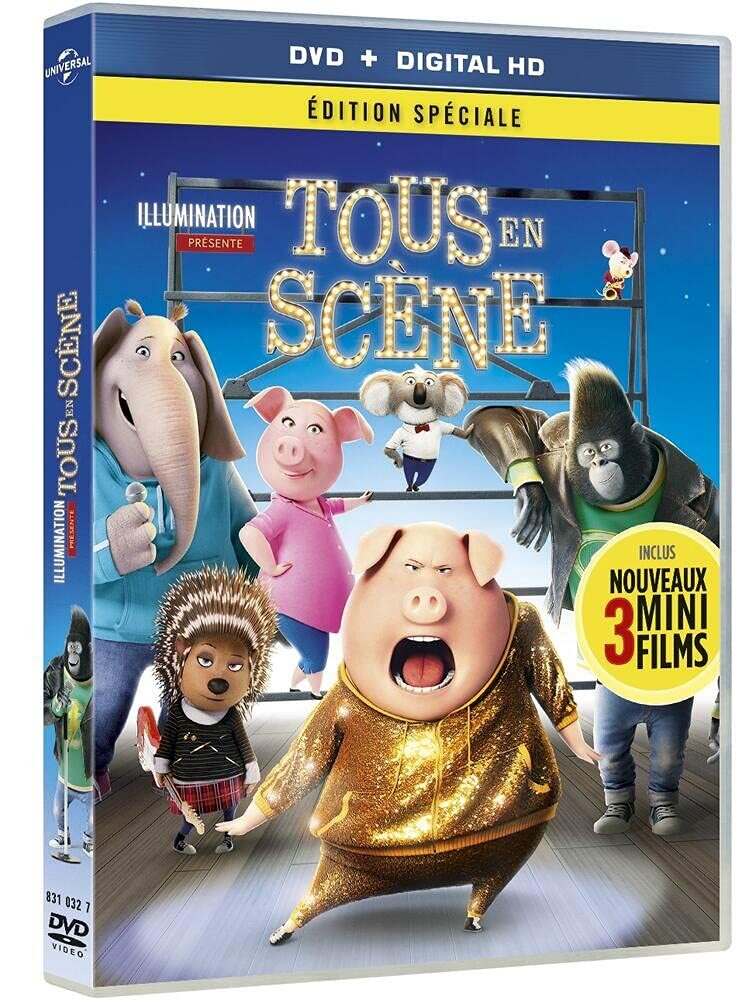 Livrenpoche : Tous en scène - Garth Jennings, Christophe Lourdelet - DVD