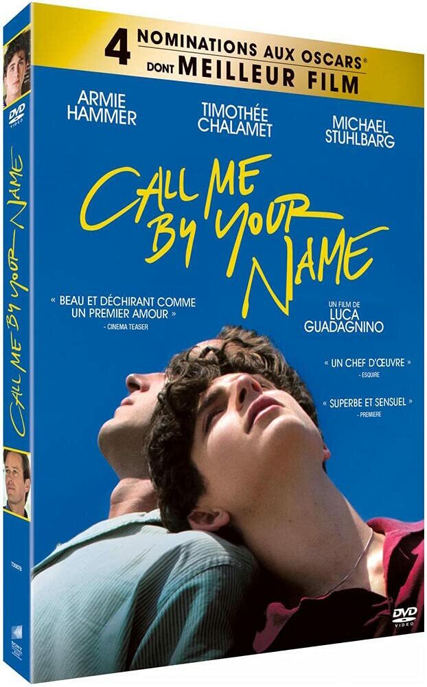 Livrenpoche : Call me by your name - Luca Guadagnino - DVD
