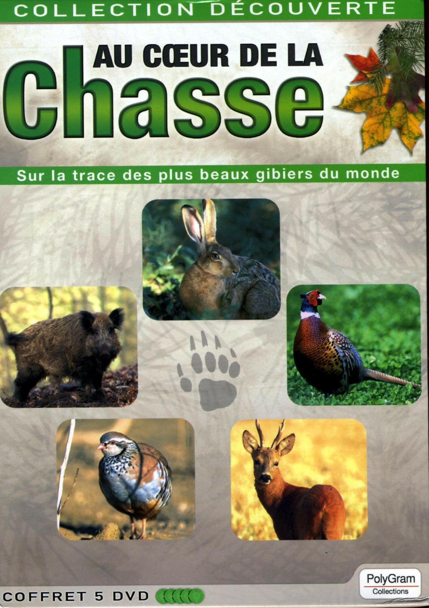 Livrenpoche : Au coeur de la chasse (coffret 5 dvd) - XXX - DVD