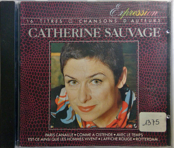 Livrenpoche : Catherine Sauvage - Expression - Catherine Sauvage - CD