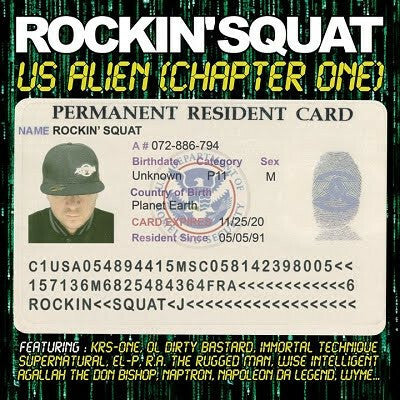 Livrenpoche : Rockin' squat - US alien - Rockin' Squat - CD
