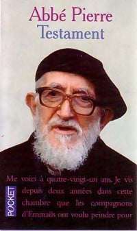Livrenpoche : Testament - Abbé Pierre - Livre