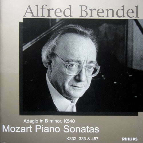 Livrenpoche : Mozart* - Alfred Brendel - Piano Sonatas K332, 333 & 457, Adagio In B Minor K540 - Mozart - CD