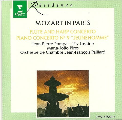 Livrenpoche : in Paris/Flute & Harp Concerto - Mozart, Laskine, Rampal, Pires - CD