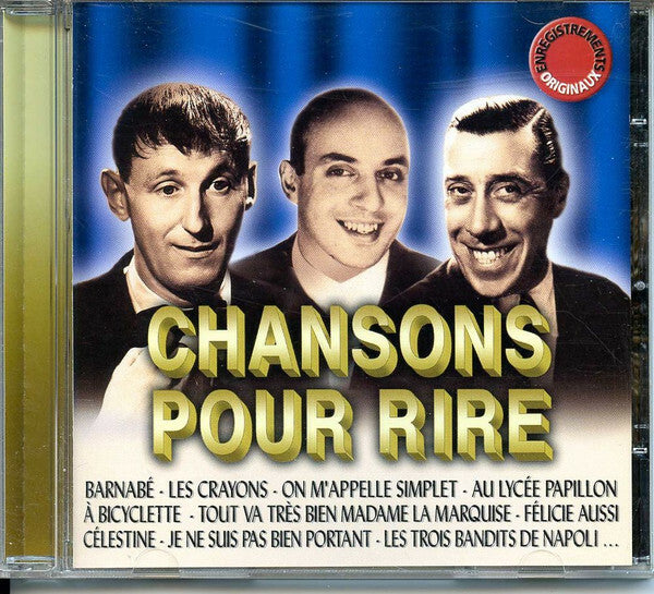Livrenpoche : Collectif - Chansons Pour Rire - Collectif - CD