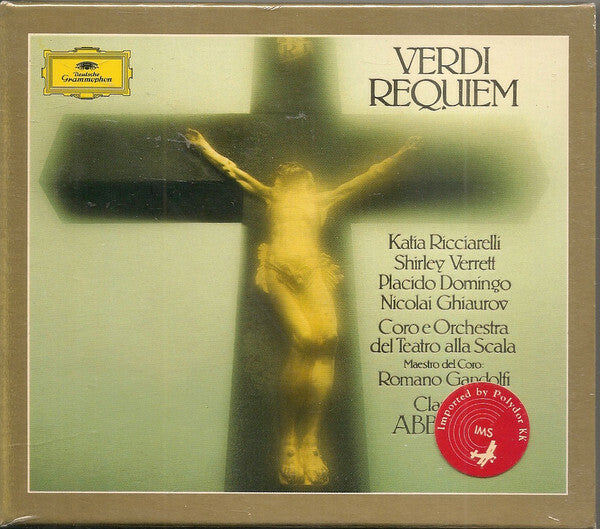 Livrenpoche : Verdi*, Claudio Abbado, Katia Ricciarelli, Shirley Verrett, Placido Domingo, Nicolai Ghiaurov, Coro* E Orchestra Del Teatro Alla Scala, Romano Gandolfi - Requiem - Verdi, Shirley Verrett, Katia Ricciarelli, Claudio Abbado, Placido Domingo, Nicolai Ghiaurov, Coro E Orchestra Del Teatro Alla Scala, Romano Gandolfi - CD