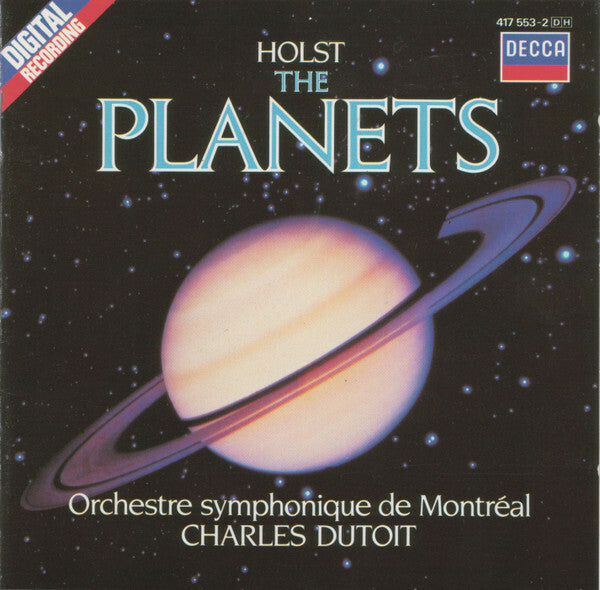 Livrenpoche : Holst*, Charles Dutoit, Orchestre symphonique de Montréal - The Planets - Holst, Charles Dutoit, Orchestre symphonique de Montréal - CD