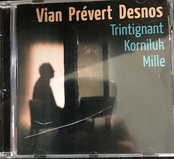 Livrenpoche : Jean-Louis Trintignant, Grégoire Korniluk, Daniel Mille - Vian Prévert Desnos - Jean-Louis Trintignant, Grégoire Korniluk, Daniel Mille - CD
