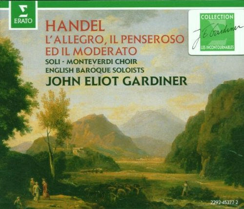 Livrenpoche : Handel - Monteverdi choir, English baroque soloists , john eliot gardiner - l'allegro, il penseroso ed il moderato - Handel - CD
