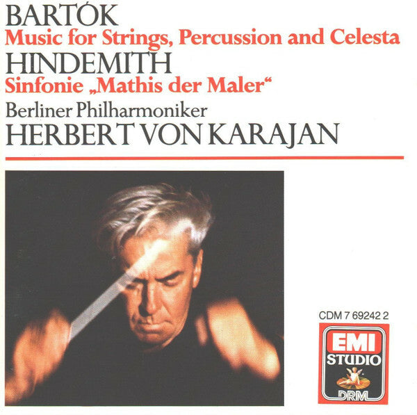 Livrenpoche : Bartók, Hindemith, Berliner Philharmoniker, Herbert von Karajan - Music For Strings, Percussion And Celesta / Sinfonie ?Mathis Der Maler? - Herbert Von Karajan, Bartók, Hindemith, Berliner Philharmoniker - CD