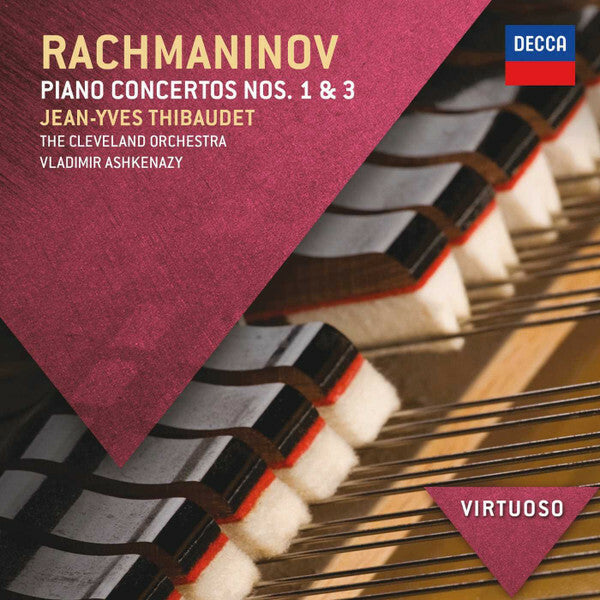Livrenpoche : Rachmaninov, Jean - Yves thibaudet, the Cleveland orchestra, Vladimir Ashkenazy - Piano concertos nos. 1 & 3 - The Cleveland Orchestra, Vladimir Ashkenazy, Rachmaninov, Jean-Yves Thibaudet - CD