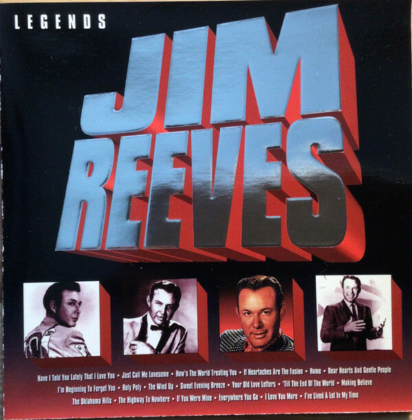Livrenpoche : Jim Reeves - Legends - Jim Reeves - CD