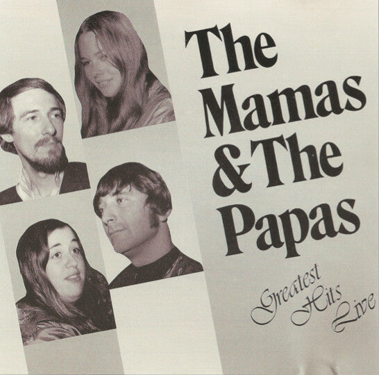 Livrenpoche : The Mamas & The Papas - Greatest hits live - The Mamas & The Papas - CD