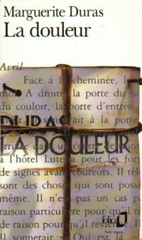 Livrenpoche : La douleur - Marguerite Duras - Livre
