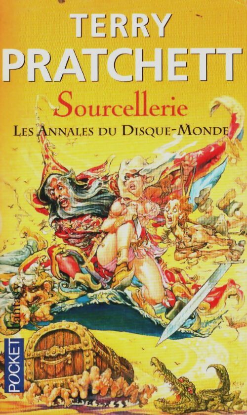 Les annales du Disque-Monde Tome V : Sourcellerie - Terry Pratchett - Livre