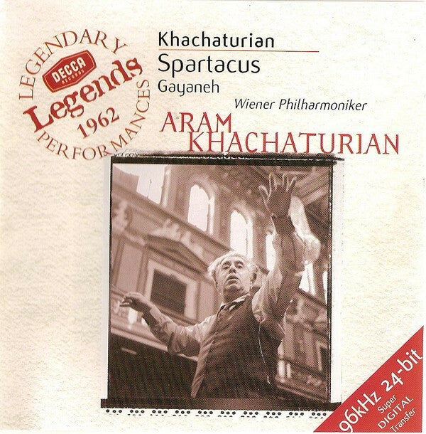 Livrenpoche : Khachaturian - Wiener philharmoniker, aram Khachaturian - Spartacus · gayaneh - Khachaturian - CD