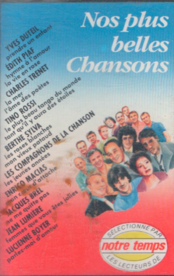 Livrenpoche : Nos plus belles chansons - Collectif - Cassette