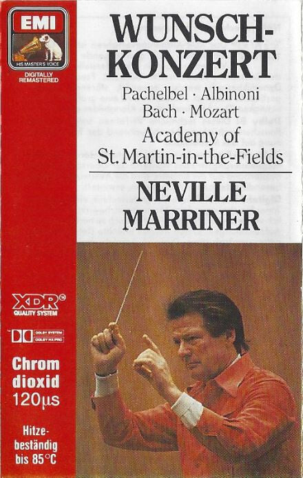 Livrenpoche : Academy of st. Martin-in-the-Fields, Neville Marriner - Wunschkonzert - Academy Of St. Martin-in-the-Fields, Neville Marriner - Cassette
