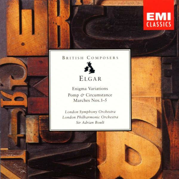 Livrenpoche : Elgar, London Symphony Orchestra London Philharmonic Orchestra Sir Adrian Boult - Enigma variations pomp & circumstance marches nos.15 - London Symphony Orchestra, Elgar, London Philharmonic Orchestra Sir Adrian Boult - CD