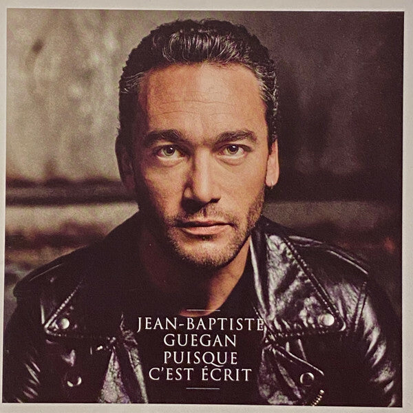 Livrenpoche : Jean-Baptiste Guegan - Puisque c'est écrit - Jean-Baptiste Guegan - CD