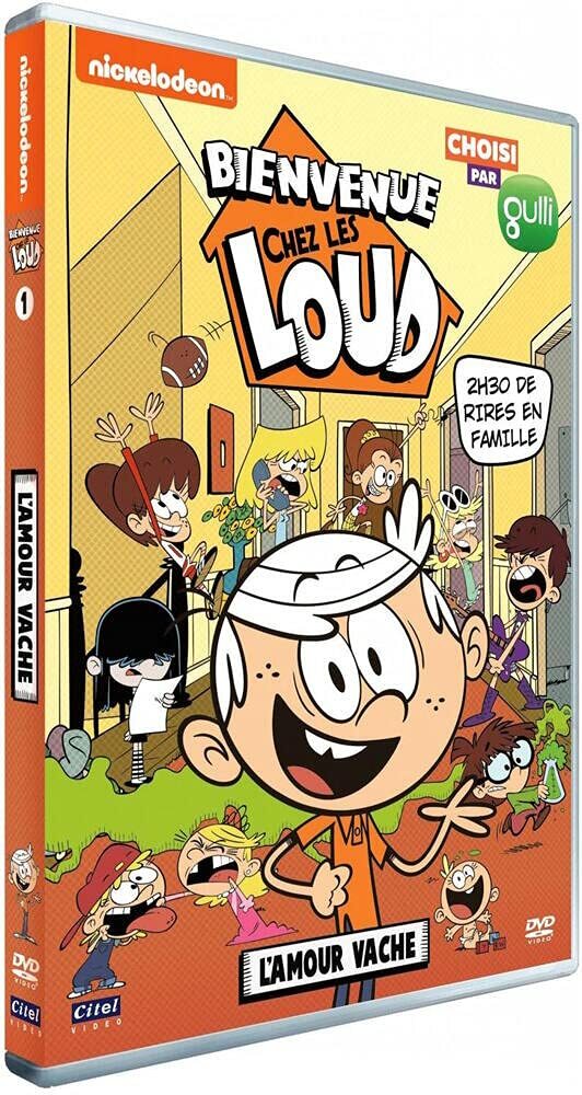 Livrenpoche : Bienvenue Chez Les Loud Saison 1 vol. 1 : L'amour vache - Chris Savino, Kyle Marshall - DVD