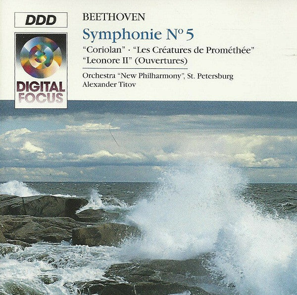 Livrenpoche : Beethoven - Alexander titov, orchestra new philharmony, st. Petersburg - Symphonie n°5 - Coriolan, les créatures de prométhée, leonore ii - Beethoven - CD