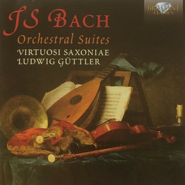 Livrenpoche : J.S. Bach - Virtuosi saxoniae, ludwig güttler - Orchestral suites - J.S. Bach - CD