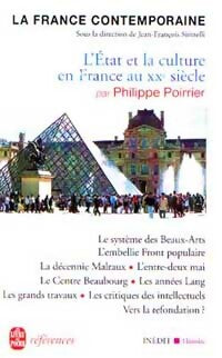 Livrenpoche : L'Etat et la culture en France au XXe siècle - Philippe Poirrier - Livre