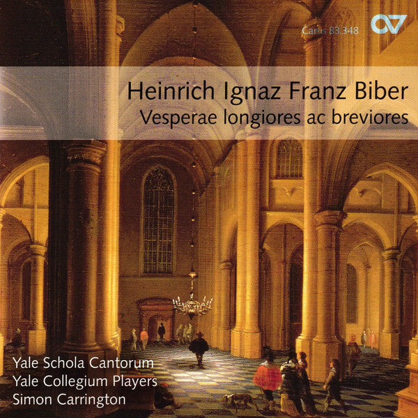 Livrenpoche : Heinrich Ignaz Franz Biber - Yale schola cantorum - Vesperae longiores ac breviores - Heinrich Ignaz Franz Biber - CD