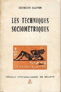 Livrenpoche : Les techniques sociométriques - Georges Bastin - Livre