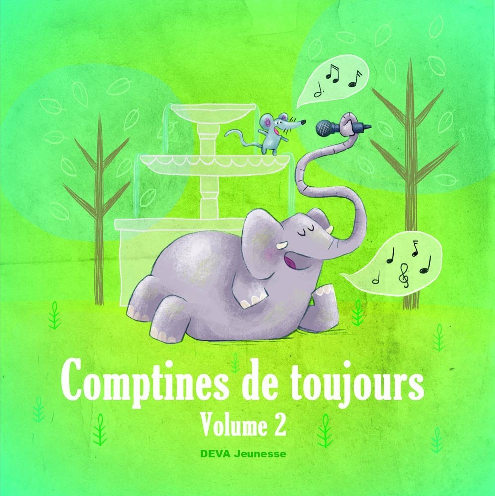 Livrenpoche : Comptines de toujours vol 2 - Collectif - CD