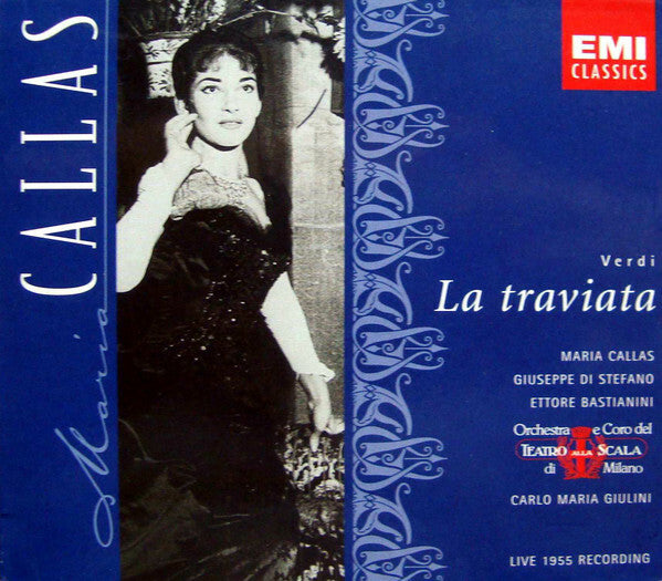 Livrenpoche : Verdi - Maria callas, giuseppe di stefano, ettore bastianini, orchestra e coro del teatro alla scala, carlo maria giulini - La traviata - Verdi - CD