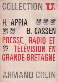 Presses, radio et télévision en Grande-Bretagne - Henri Appia ; Bernard Cassen -  U2 - Livre