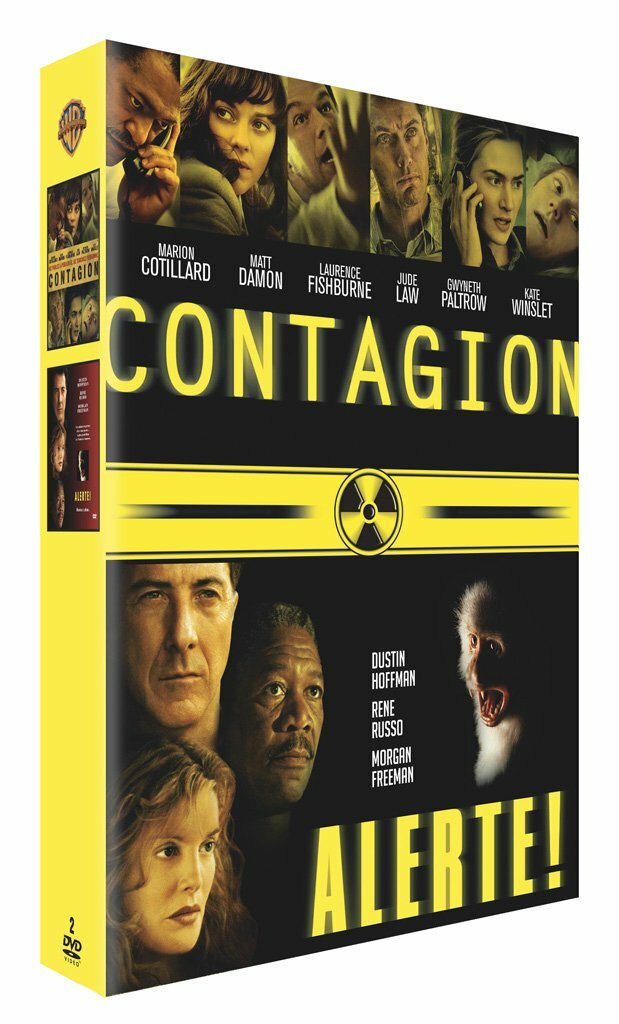 Livrenpoche : Contagion + Alerte - Steven Soderbergh, Wolfgang Petersen - DVD
