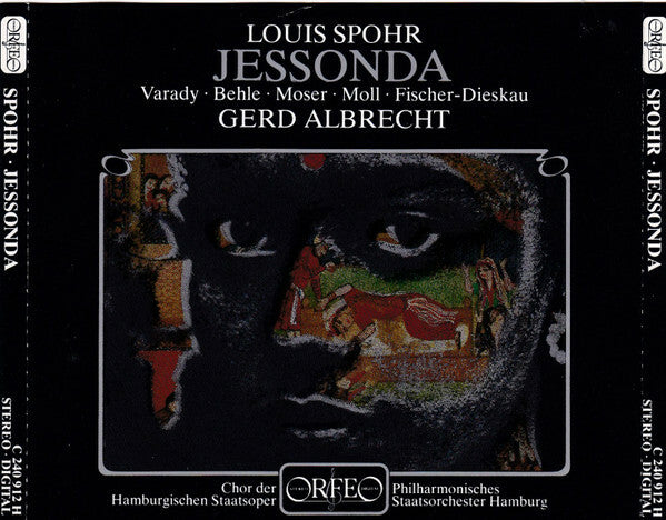 Livrenpoche : Spohr* - Iulia Várady, Renate Behle, Kurt Moll, Dietrich Fischer-Dieskau, Thomas Moser, Gerd Albrecht - Jessonda - Spohr - CD