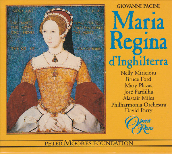 Livrenpoche : Giovanni Pacini - Nelly Miricioiu, Bruce Ford, Mary Plazas, José Fardilha, Alastair Miles, Philharmonia Orchestra, David Parry - Maria Regina D?Inghilterra - Giovanni Pacini - CD