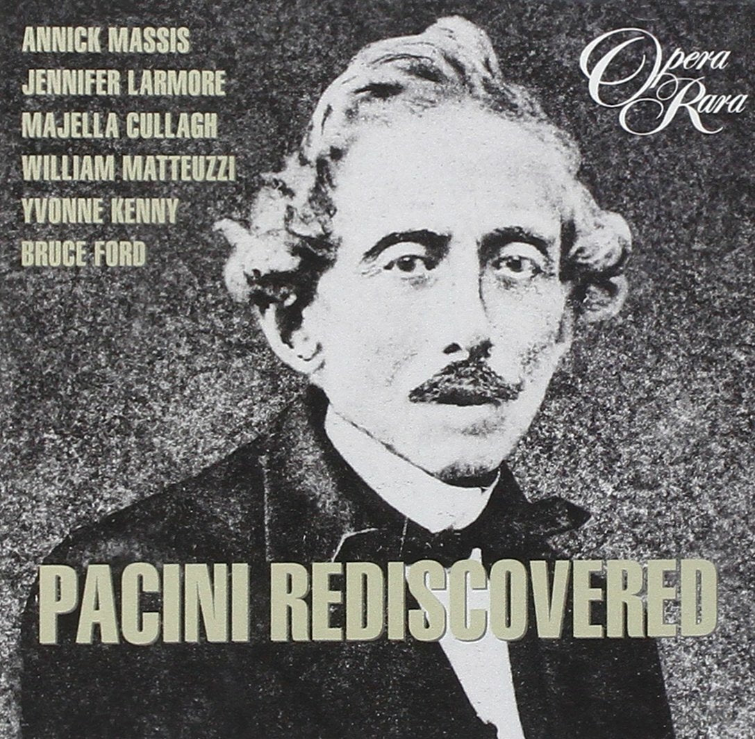 Livrenpoche : Pacini rediscovered (Import) - Jennifer Larmore, Bruce Ford, Annick Massis, Majella Cullagh, William Matteuzzi, Yvonne Kenny - CD
