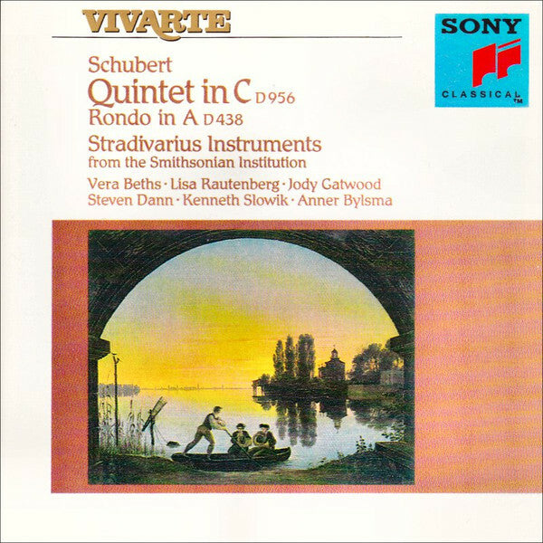 Livrenpoche : Schubert - Vera beths lisa rautenberg jody gatwood steven dann kenneth slowik anner bylsma - Quintet in c, d 956 rondo in a, d 438 - Schubert - CD