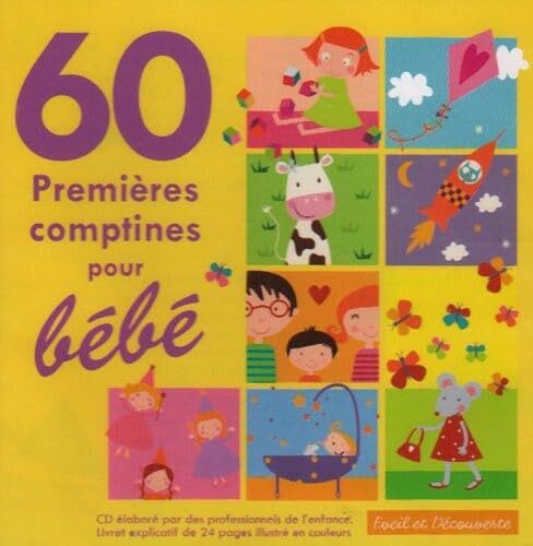 Livrenpoche : 60 premieres comptines pour bébé - Various Artists, Various - CD