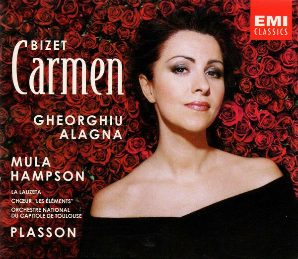 Livrenpoche : Bizet - Gheorghiu, alagna, mula, hampson, la lauzeta, chur les éléments, orchestre national du capitole de toulouse, plasson - Carmen - Bizet - CD