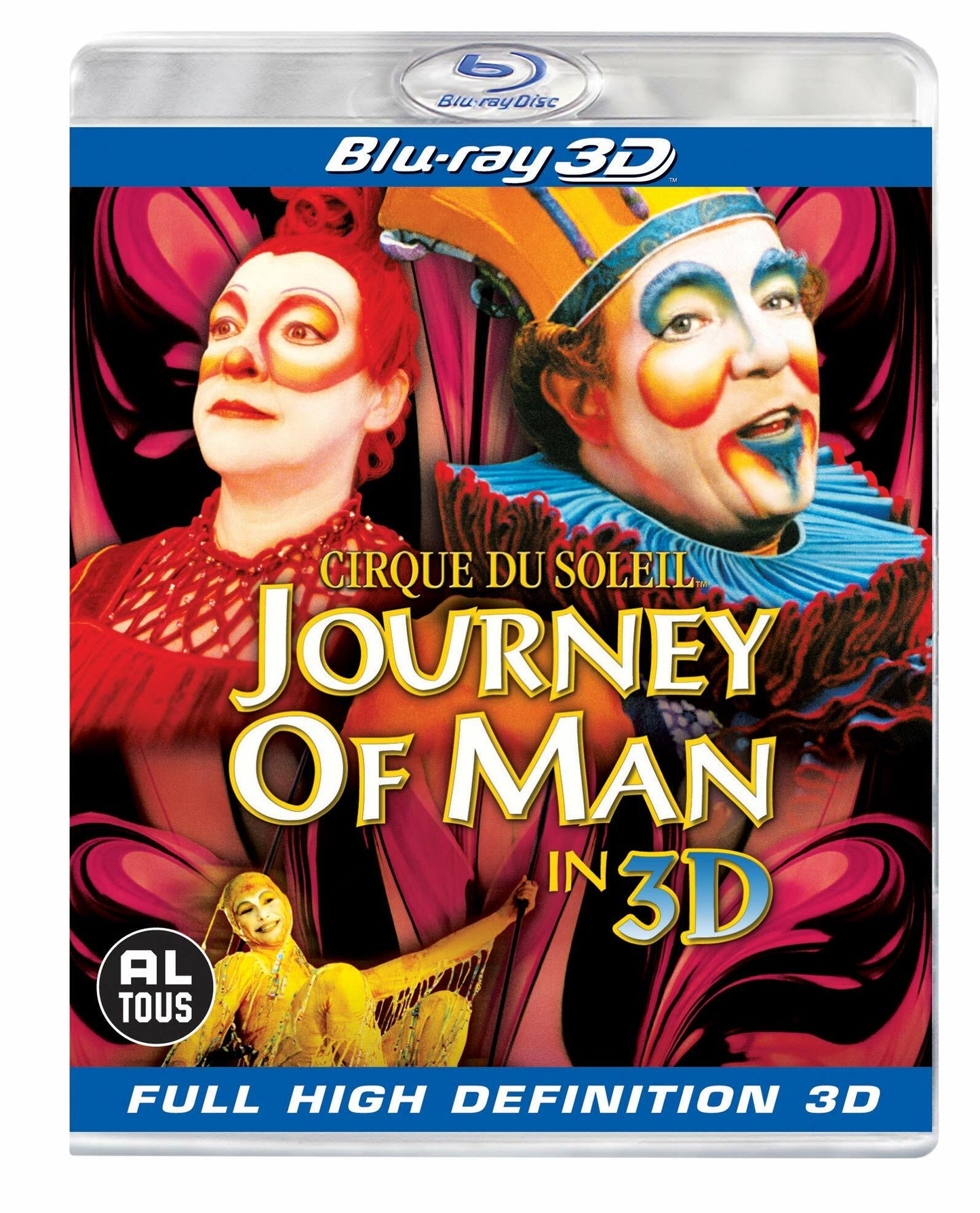 Livrenpoche : Le Cirque du soleil / Cirque du Soleil: Journey of Man 3D (3D & 2D) (Blu-Ray) - Keith Melton - DVD
