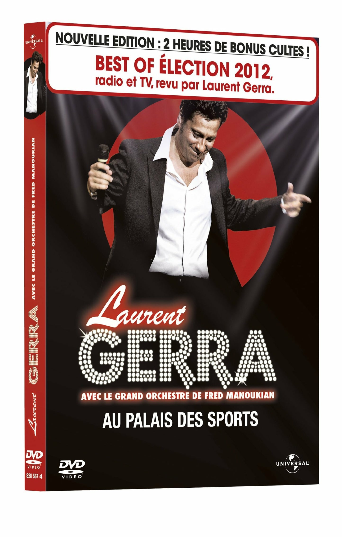 Livrenpoche : Laurent Gerra - Palais des sports 2011 - Gérard Pullicino - DVD