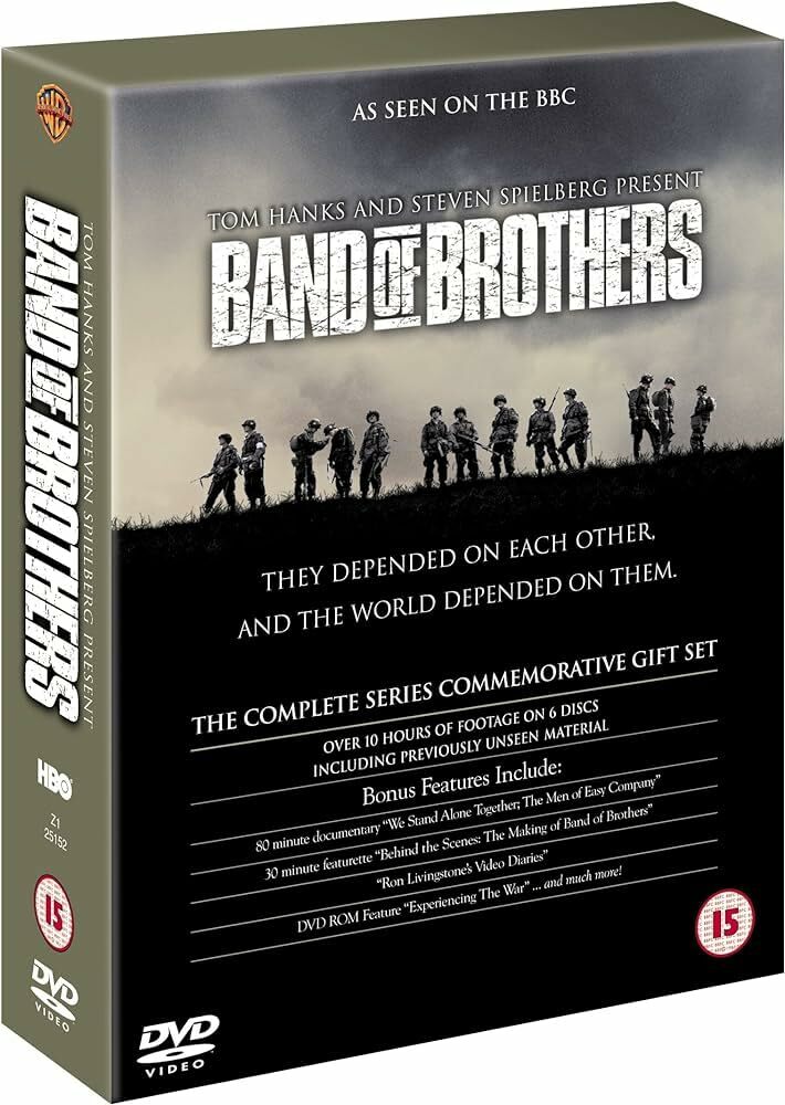 Livrenpoche : Band Of Brothers (Box Set) - Import Zone 2 UK (anglais uniquement) (Import anglais) - Spielberg, Steven, Hanks, Tom - DVD
