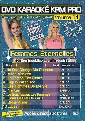 Livrenpoche : DVD Karaoké KPM Pro Vol.11 - Karaoké Paris Musique - DVD
