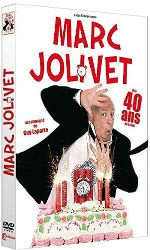 Livrenpoche : Marc Jolivet fête 40 ans de scène - Jean-Louis Cap - DVD