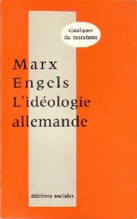 Livrenpoche : L'idéologie allemande - Karl Marx, Friedrich Engels - Livre