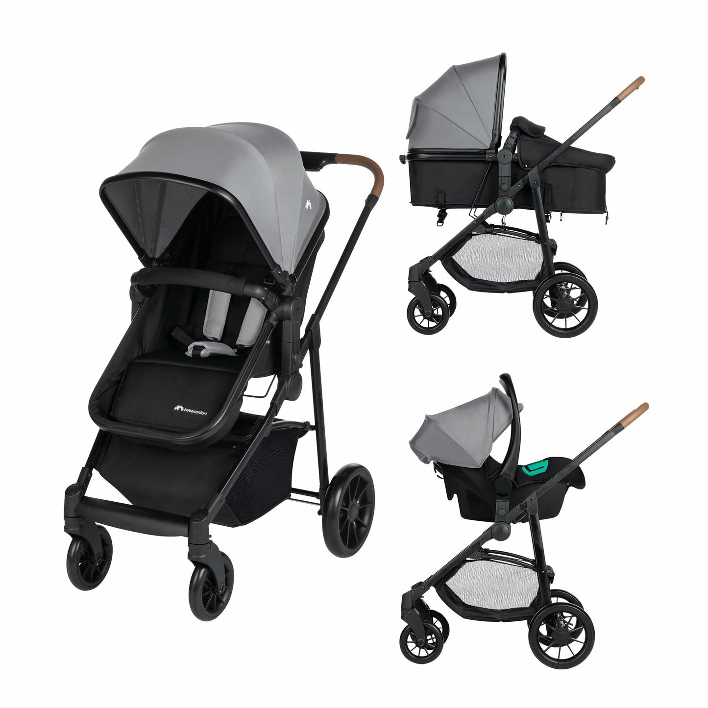 Livrenpoche : Poussette Trio Combinée 3 en 1 Haze Bébéconfort - - Divers
